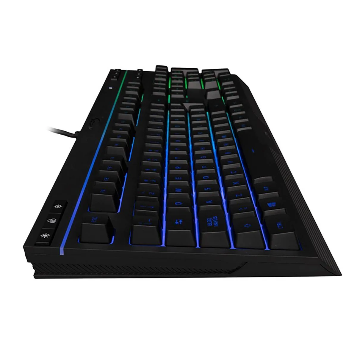 Teclado Gamer Hyperx Alloy Qwerty Español Latinoamérica Color Negro Con Luz Rgb — foto 8