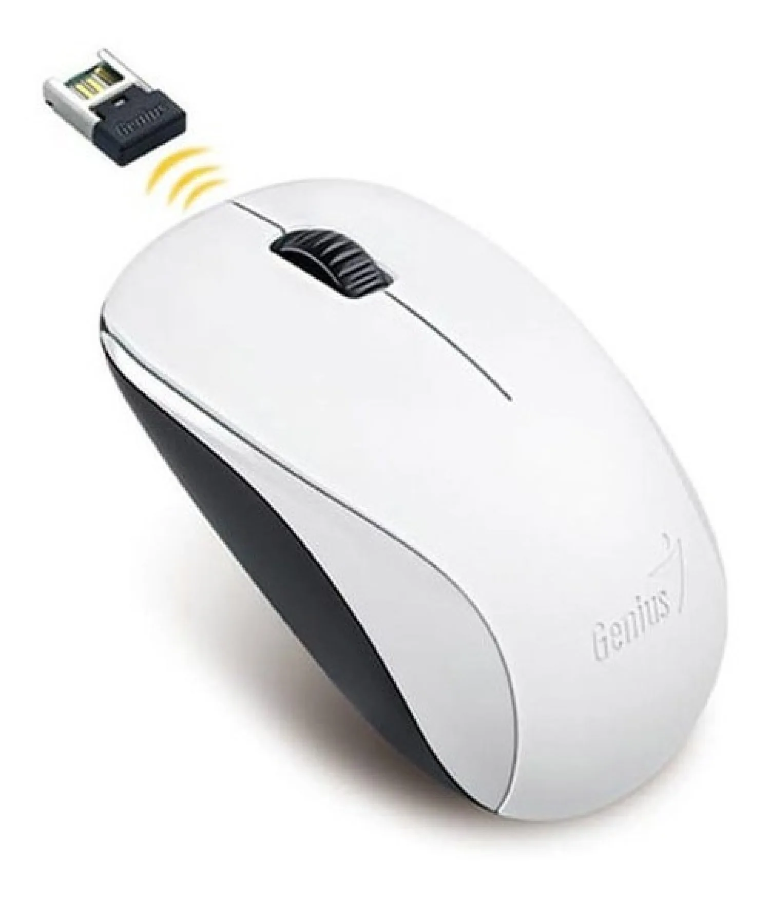 MOUSE NX-7000 INALAMBRICO BLANCO