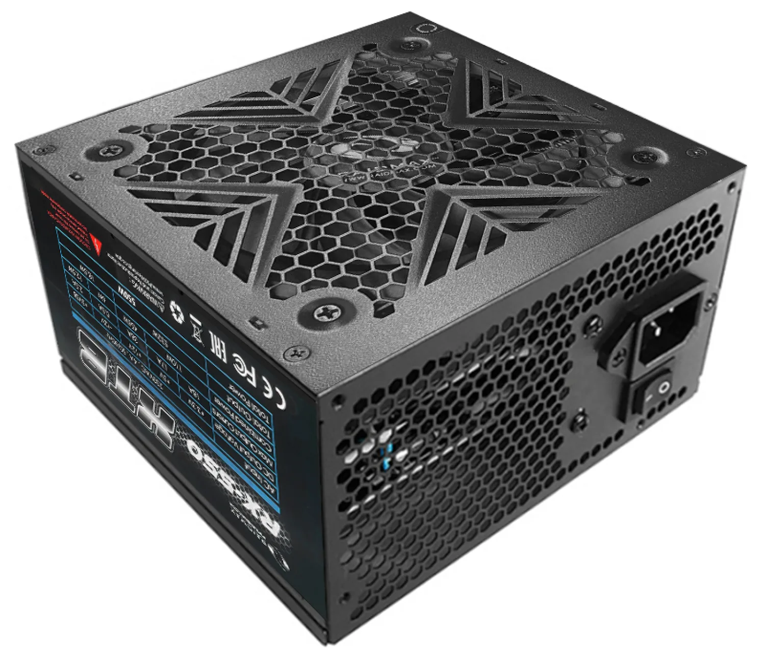 FUENTE GAMER RAIDMAX XTB 550W
