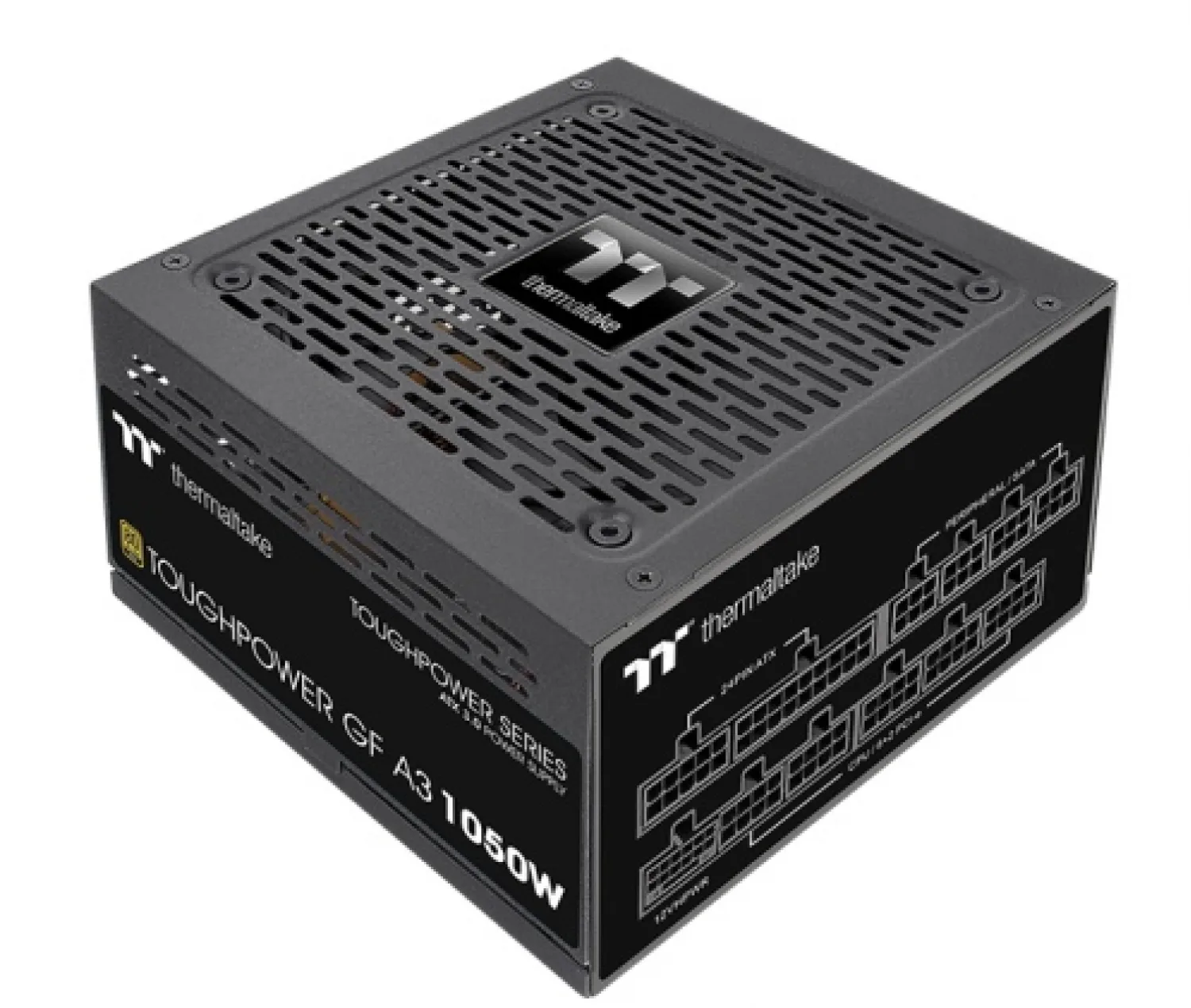 FUENTE GAMER THERMALTAKE TP GF A3 1050W ANALOG 80 PLUS GOLD FULL MODULAR