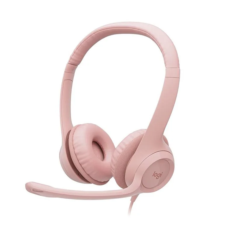 AURICULAR LOGITECH H390 ROSA