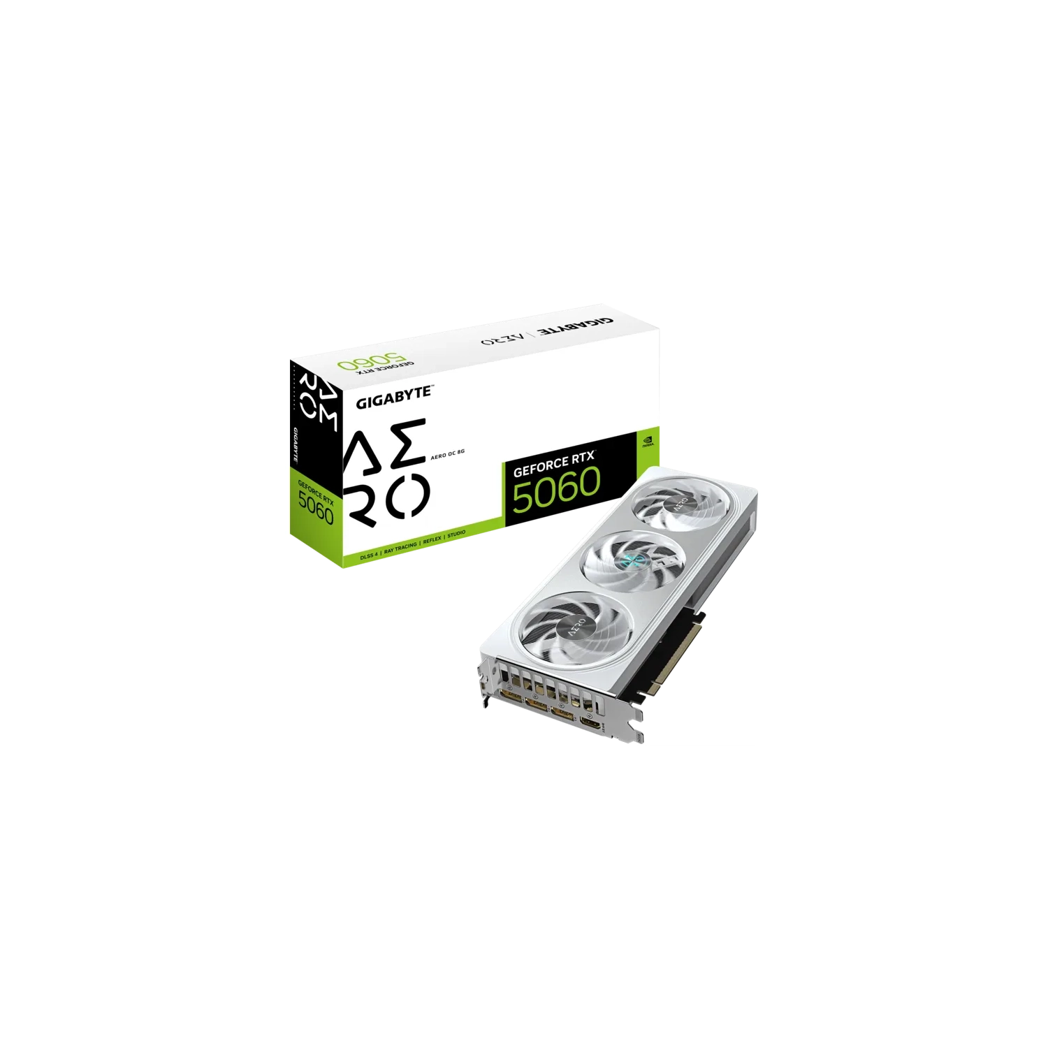 PLACA DE VIDEO GIGABYTE NVIDIA GEFORCE RTX 5060 AERO OC 8G