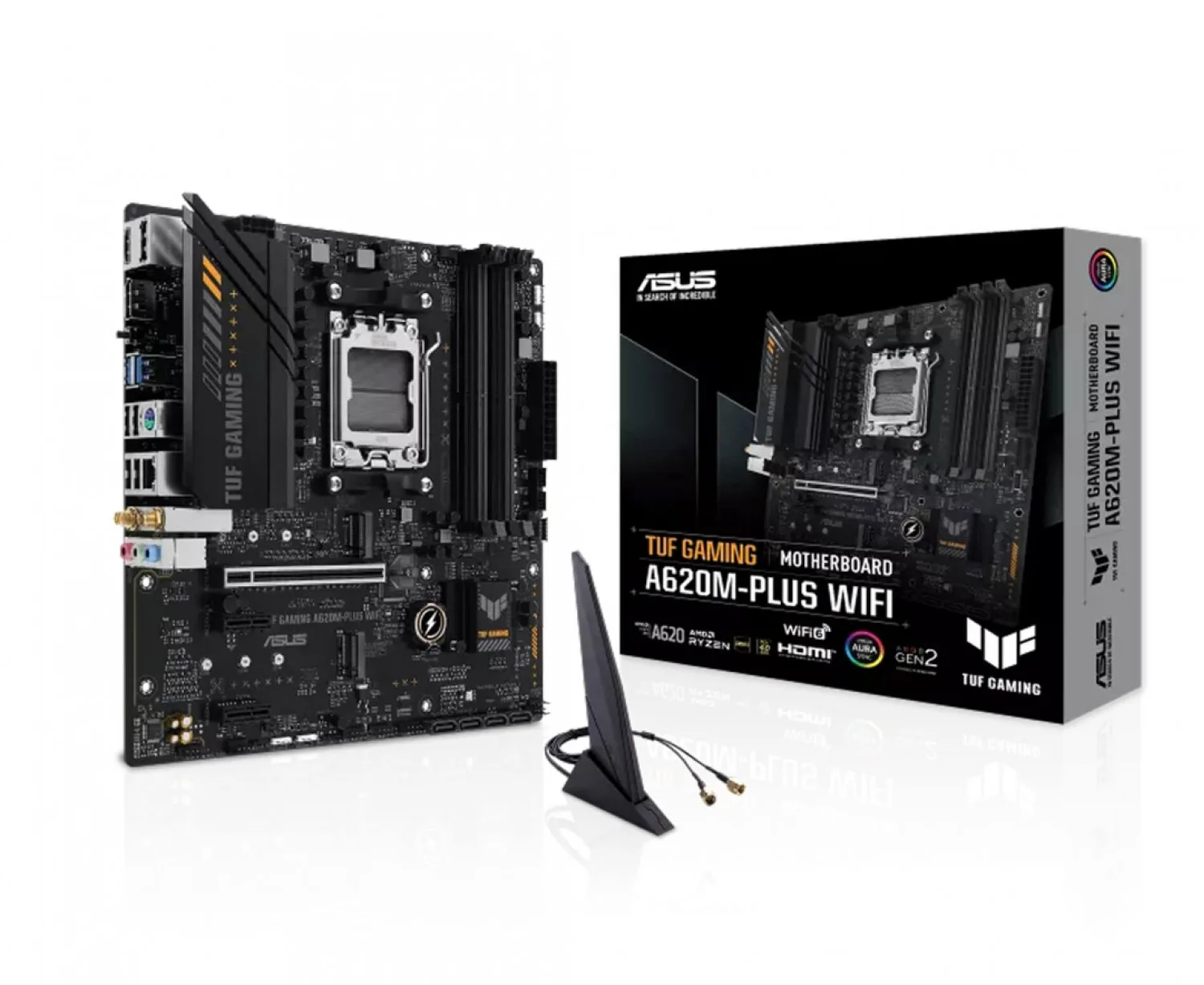 MOTHERBOARD ASUS TUF GAMING A620AM-PLUS WIFI AM5 DDR5