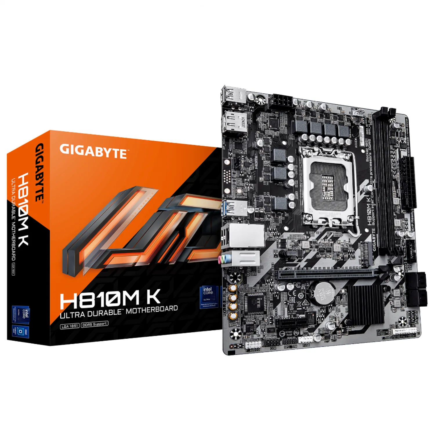 MOTHERBOARD GIGABYTE H810M K LGA1851 DDR5