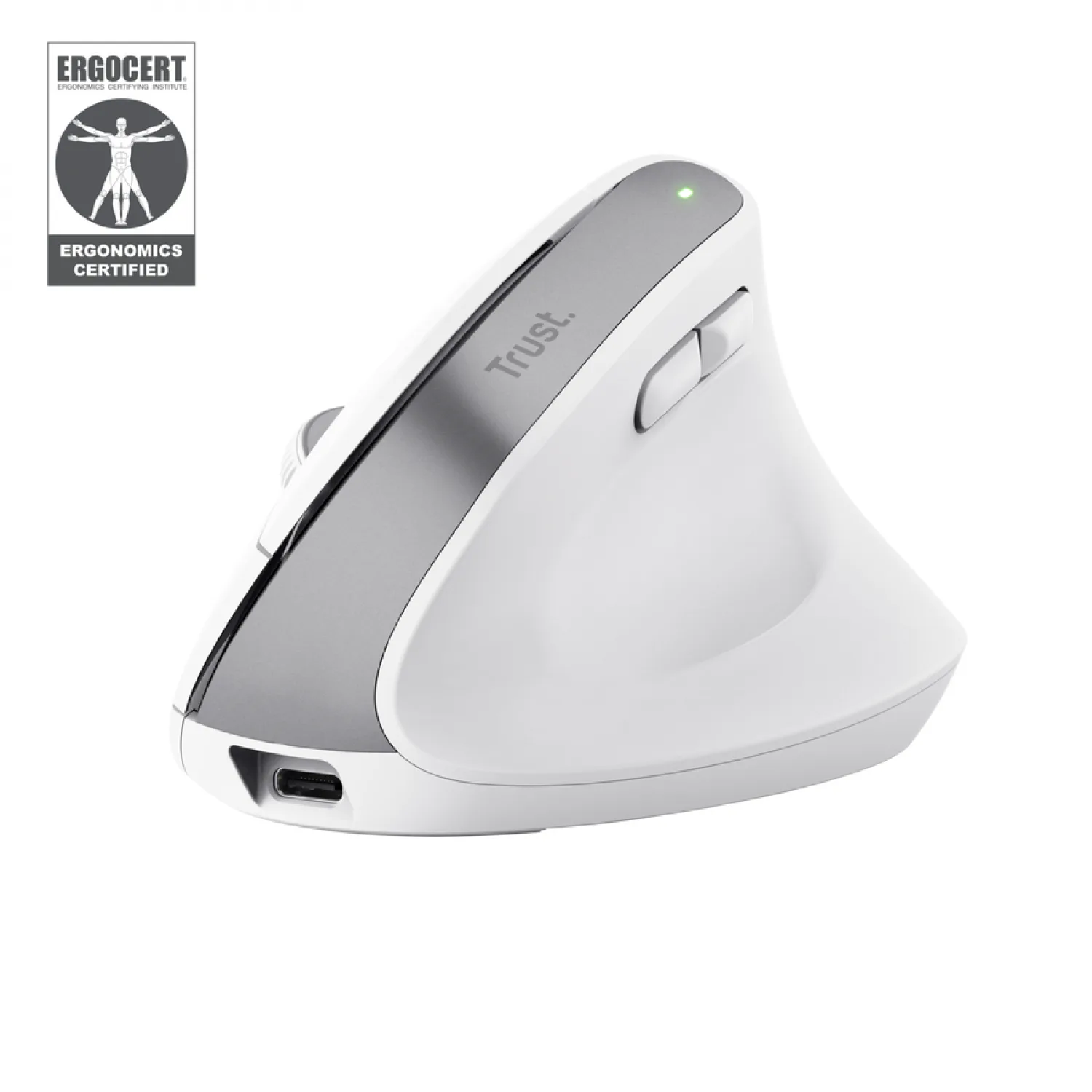 MOUSE GAMER TRUST BAYO ERGO MULTIDISPOSITIVO WIRELESS WHITE
