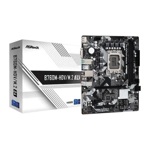 Motherboard ASRock B760M-HDV/M.2 D4 LGA1700 DDR4