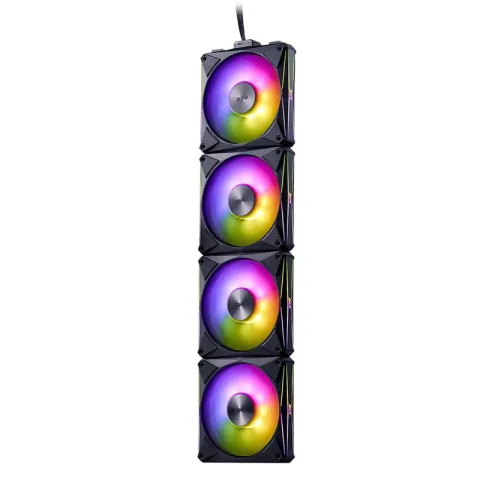 Cooler Magnético Gabinete XPG Gaming Hurricane Mag ARGB Black