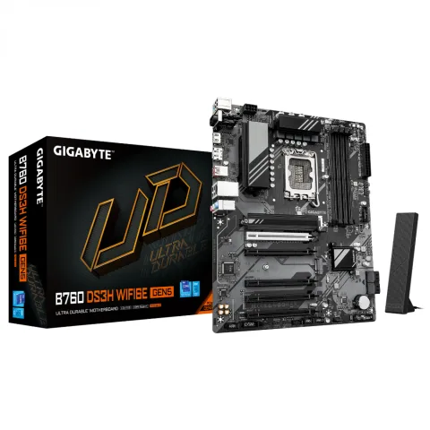 MOTHER GIGABYTE (LGA1700) B760M DS3H WF6E GEN5