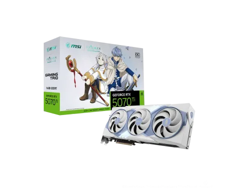 Placa de video MSI RTX 5070 Ti Frieren Edition 16GB OC