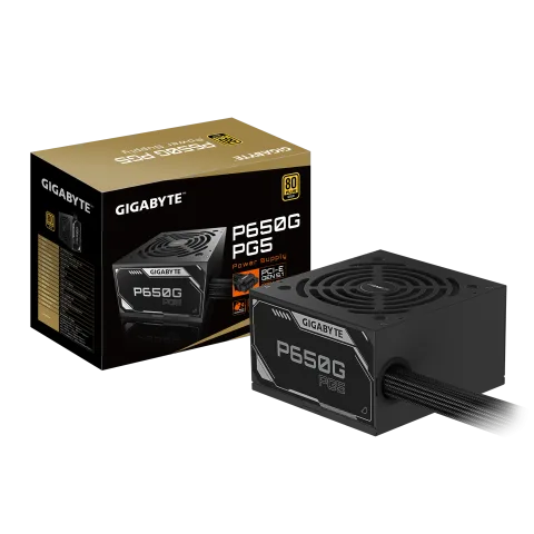 Fuente Gamer Gigabyte 650w 80 Plus Gold Pg5