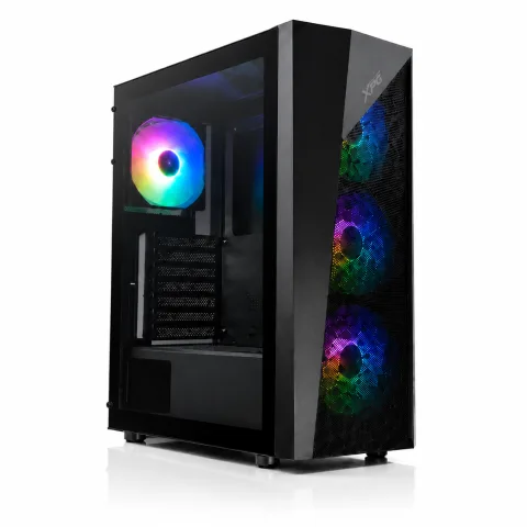 PC CROSSHAIR COMPETITIVE R5 5600T + RX 9060 XT + Moni 27
